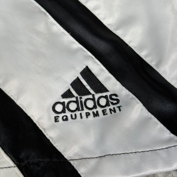 Vintage 90s Adidas Nylon Satin Sport Track Shorts - Picture 4 of 5